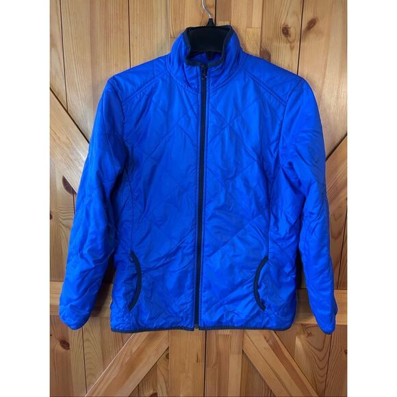 Duluth Men’s Light Quilted Puffer Jacket Blue Size Small (5467)Read - Picture 1 of 7